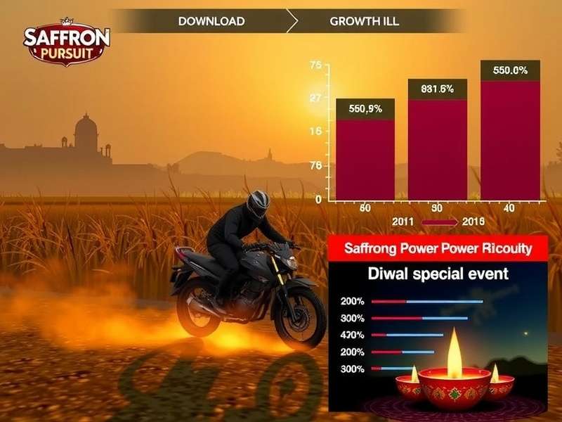 Saffron Power Pursuit Diwali special event screenshot